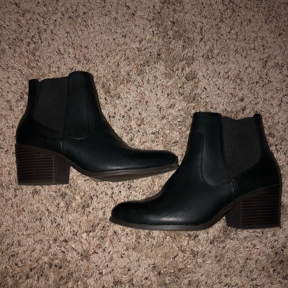 Black booties